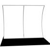 Module structure tubulaire portable modulable wave 298x234 cm