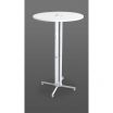 Structure nue de la table ronde pliable tissu