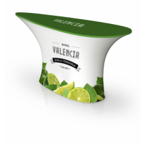 Table ovale pliable