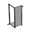 Module réserve avec rideau cadre aluminium à monter