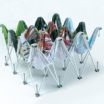 Structure pliée du stand parapluie tissu courbe format 4x3