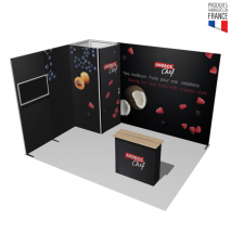 Pack 12 m2 cadre aluminium pré-monté porte écran