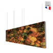 Enseigne suspendue lumineuse droite